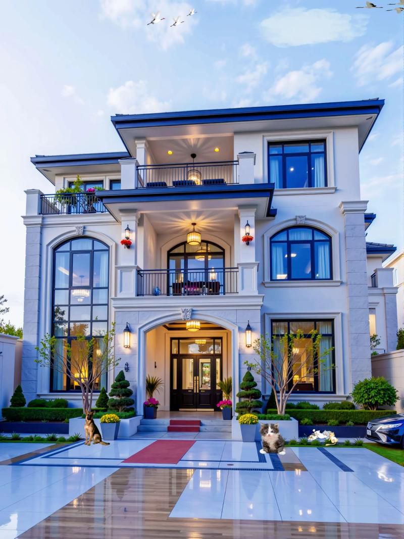 最新別墅設(shè)計(jì)(2025年最火三層新中式別墅top20出爐農(nóng)村人搶著建)