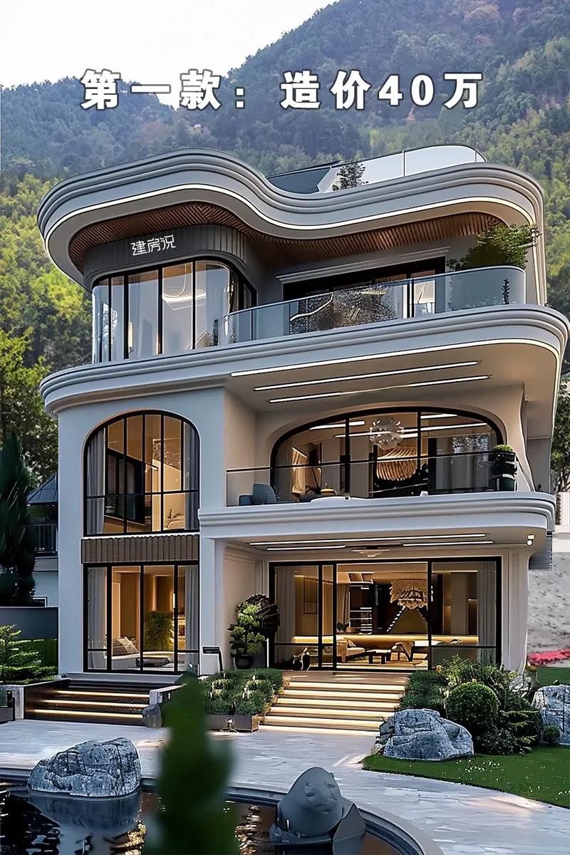 最新別墅設(shè)計(jì)(2025年最火三層新中式別墅top20出爐農(nóng)村人搶著建)