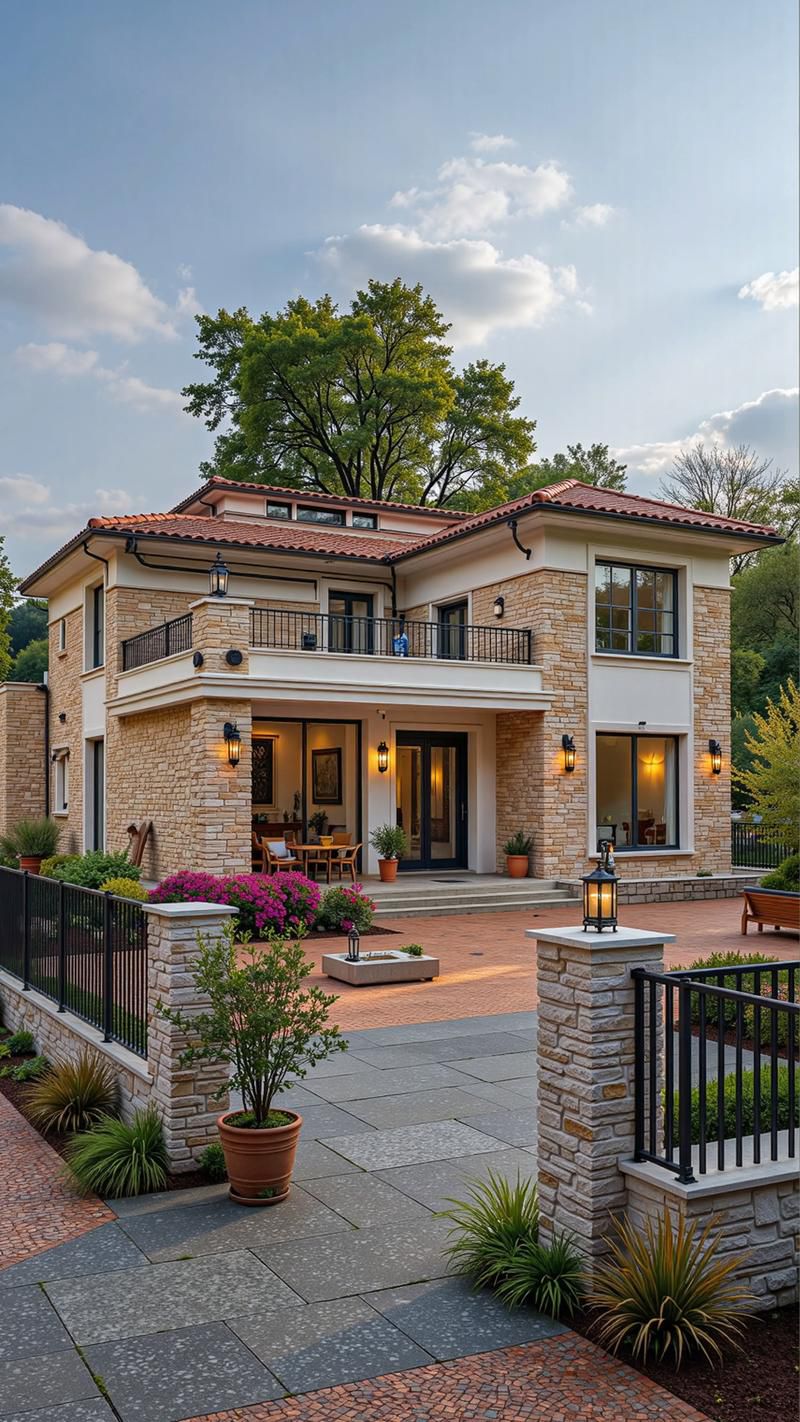 最新別墅設(shè)計(jì)(2025年最火三層新中式別墅top20出爐農(nóng)村人搶著建)