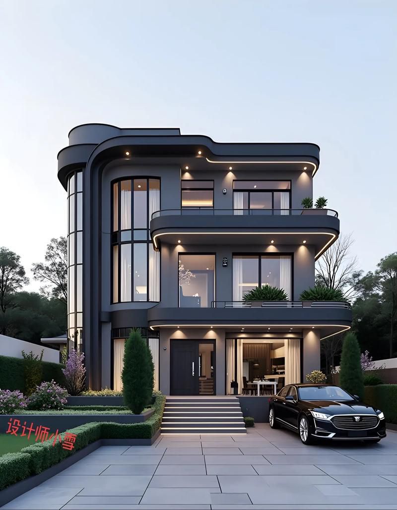 最新別墅設(shè)計(jì)(2025年最火三層新中式別墅top20出爐農(nóng)村人搶著建)