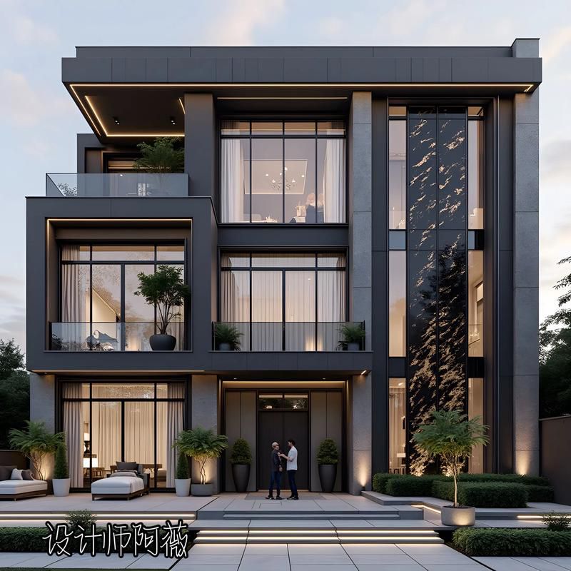 最新別墅設(shè)計(jì)(2025年最火三層新中式別墅top20出爐農(nóng)村人搶著建)