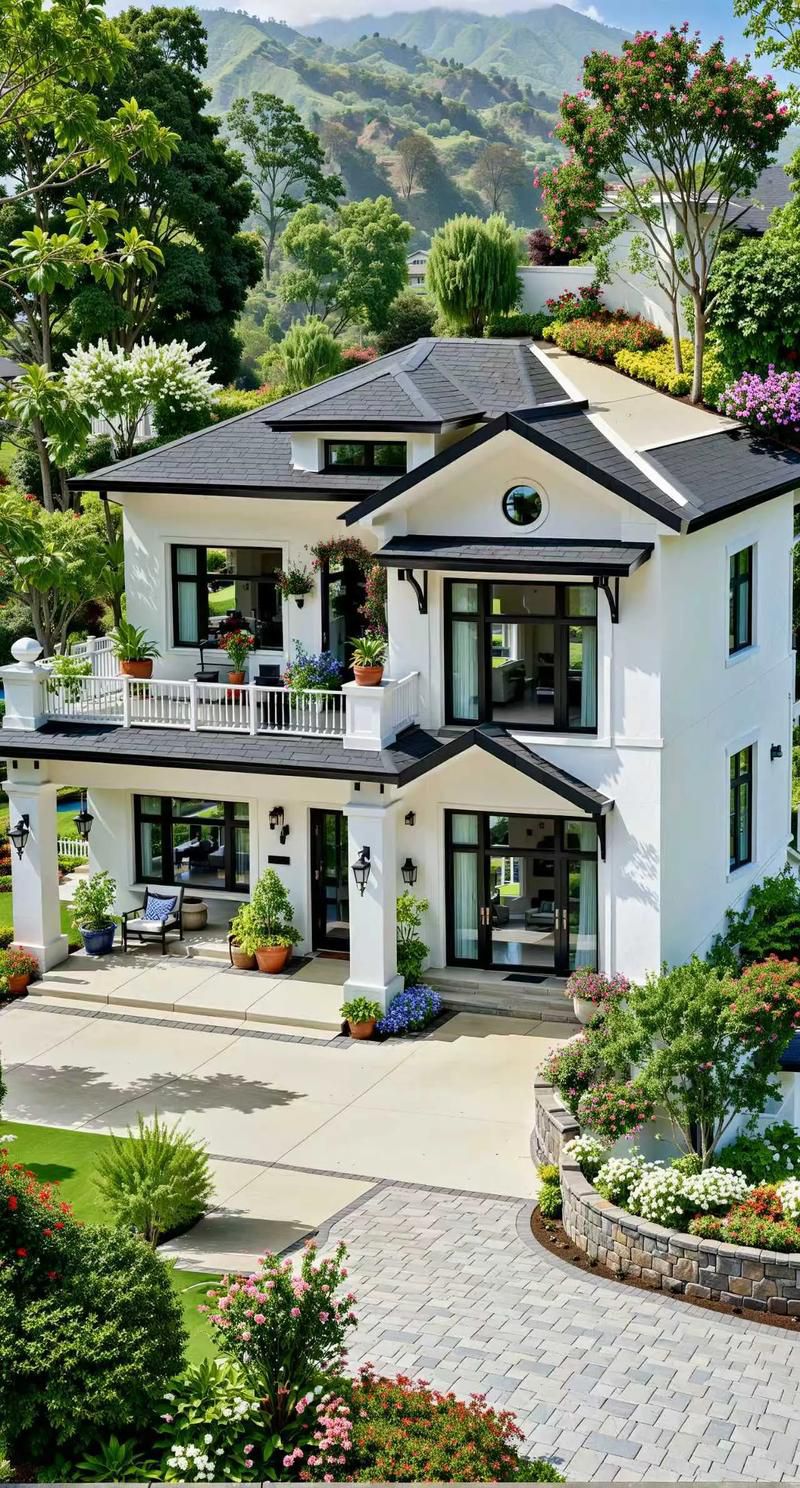 最新別墅設(shè)計(jì)(2025年最火三層新中式別墅top20出爐農(nóng)村人搶著建)