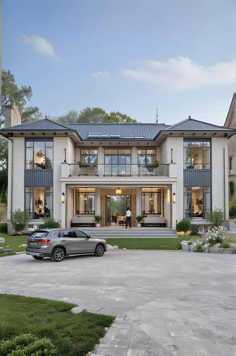 最新別墅設(shè)計(jì)(2025年最火三層新中式別墅top20出爐農(nóng)村人搶著建)