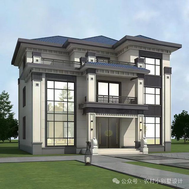 最新別墅設(shè)計(jì)（2025年最火三層新中式別墅top20出爐農(nóng)村人搶著建）