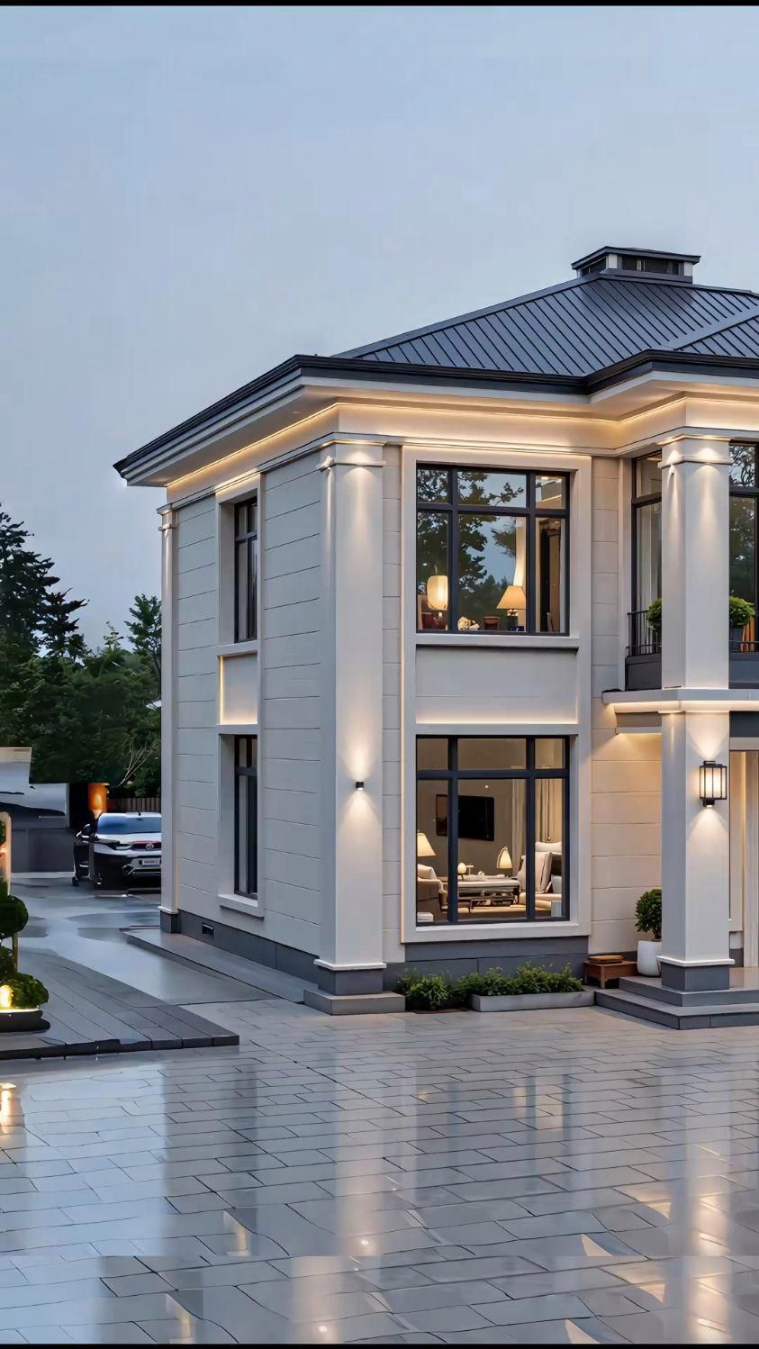 最新別墅設(shè)計(jì)(2025年最火三層新中式別墅top20出爐農(nóng)村人搶著建)